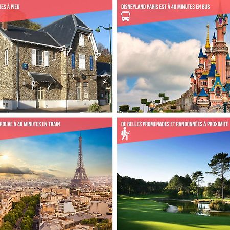 Le Cocon Douillet - 5" De La Gare - Wifi - Acces Direct Paris & Disneyland Jouarre Kültér fotó